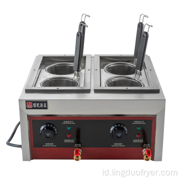 4 kisi tegak stainless steel electric mie cooker